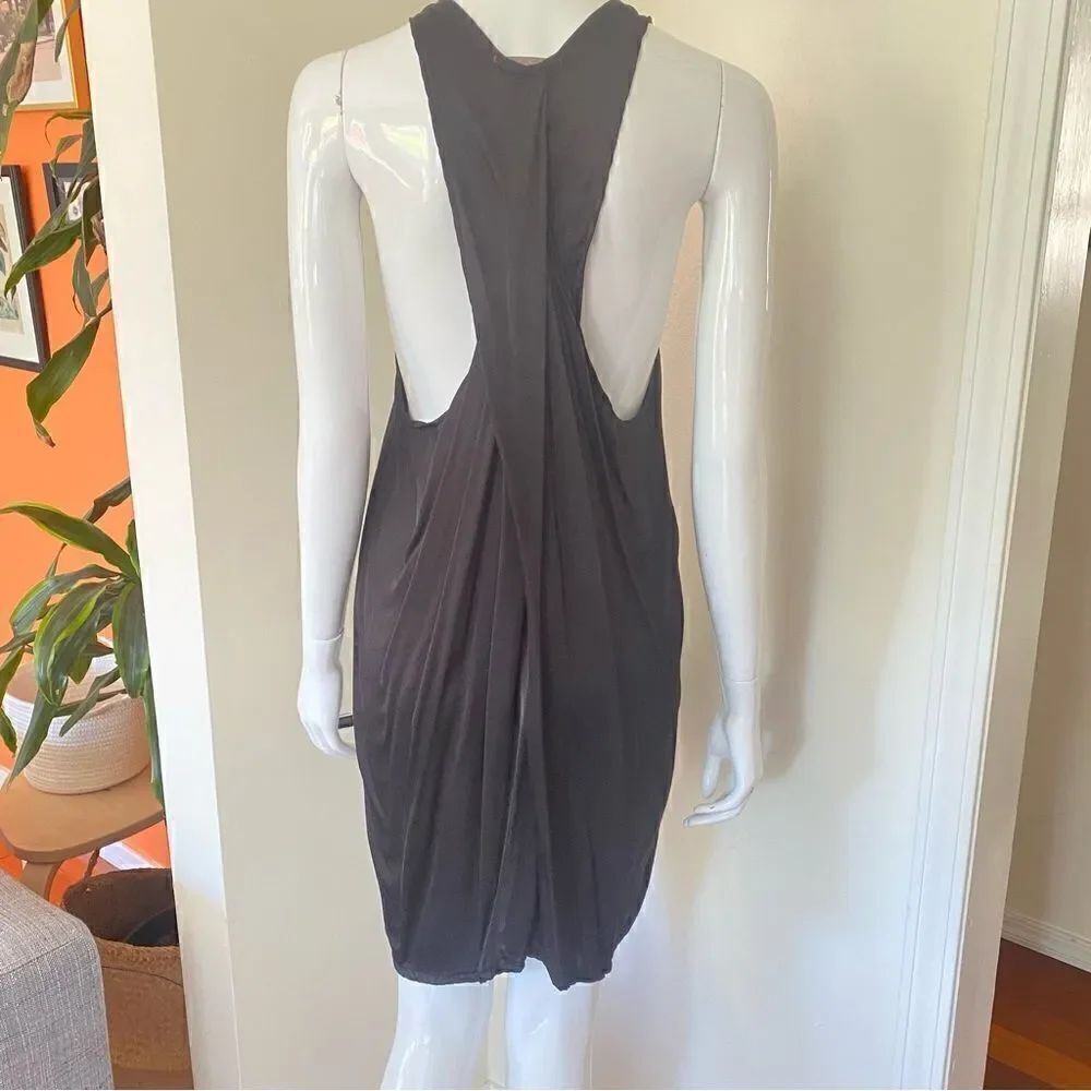 Starkx Black Raceback Mini Dress Size Medium - Picture 7 of 12